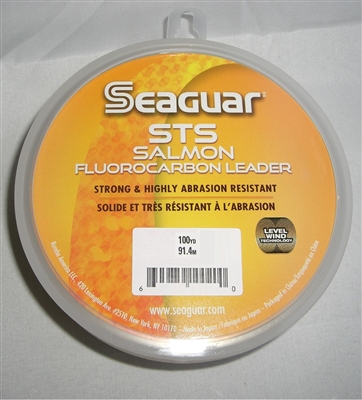 SEAGUAR STS SALMON & TROUT/STEELHEAD FLUOROCARBON LEADER- 100YDS
