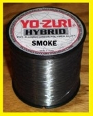 10LB-600YD SMOKE YO-ZURI HYBRID Fluorocarbon Fishing Line